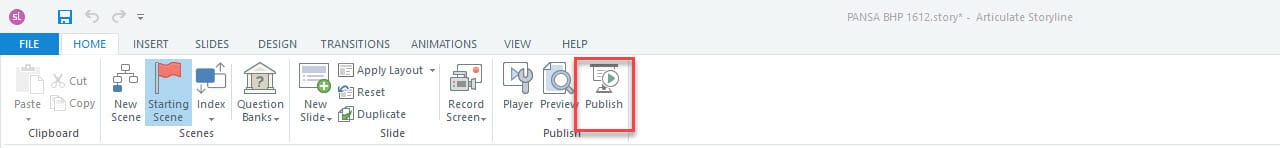 Publikacja kursu Storyline 360